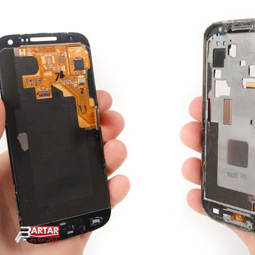 صفحه شکسته وتاچ