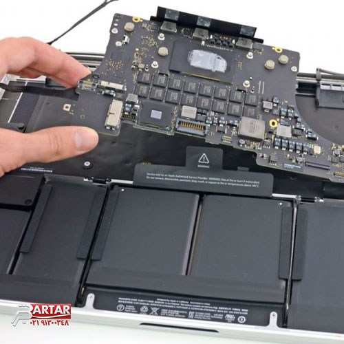 تعمیر فن مک بوک1