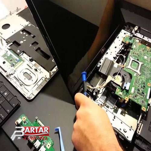 Samsung laptop board repair1 - تعمیر برد لپ تاپ سامسونگ