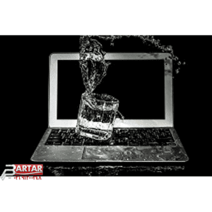 تمیز کردن لپ تاپ ایسر هنگام آبخوردگی