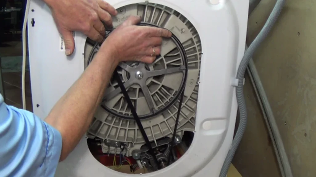 مشکلات مربوط به تسمه و گیربکس ماشین لباسشویی