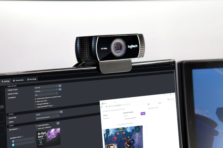 استفاده از وب کم خارجی