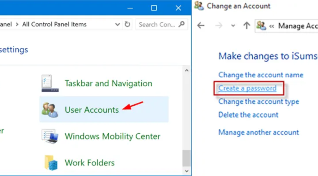 نحوه گذاشتن رمز