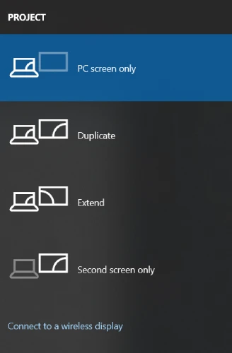 بررسی تنظیمات نمایشگر در ویندوز