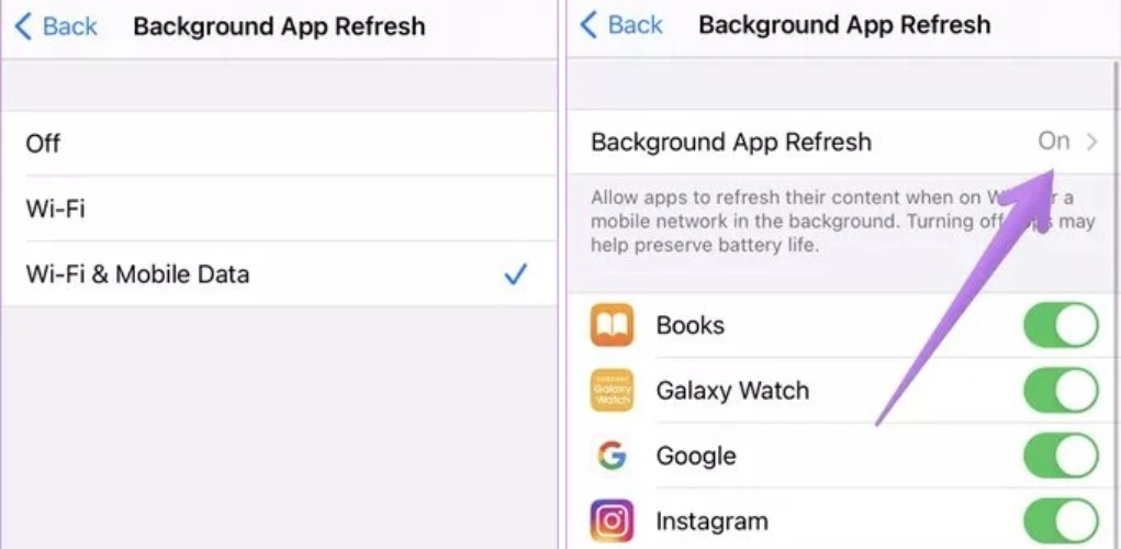 برنامه های فعال در پس زمینه - برتر سرویس