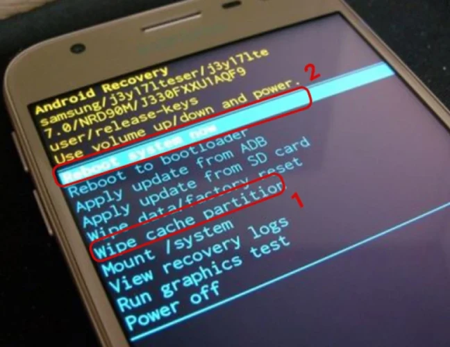 پاک کردن کش کامل گوشی سامسونگ