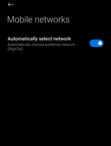 انتخاب شبکه