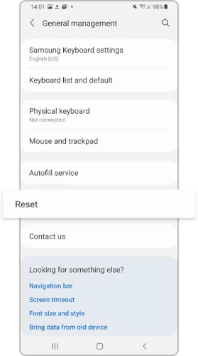 ریست فکتوری سامسونگ 2