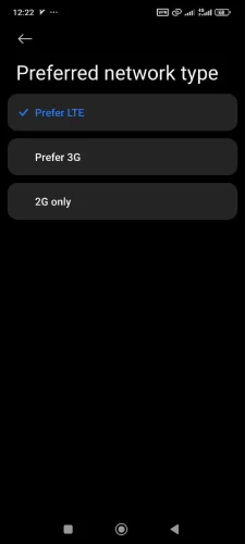 تغییر دستی شبکه