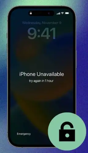 حل مشکل iPhone Unavailable