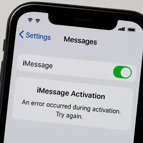فعال کردن ای مسیج