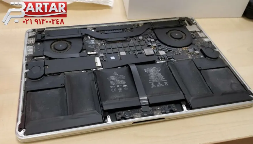 باد کردن باتری لپ تاپ