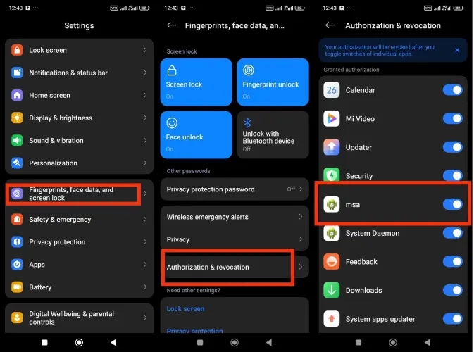 غیرفعال کردن MSA (MIUI System Ads)