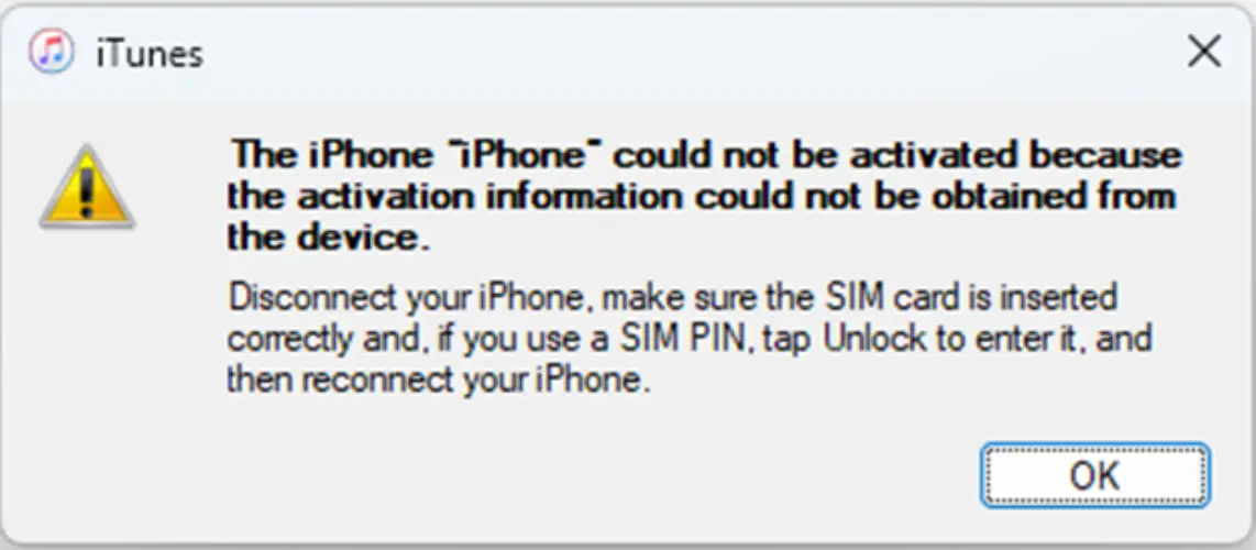 فعال سازی گوشی آیفون