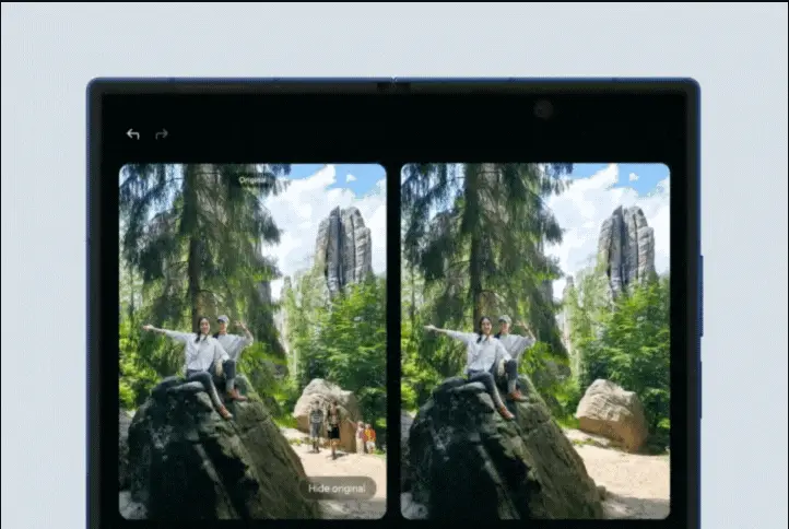 با Generative Edit هر چیزی رو که نخوای، درجا از عکس حذف کن.