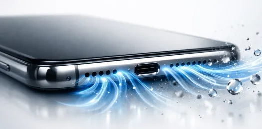 صدای تمیز کننده اسپیکر گوشی