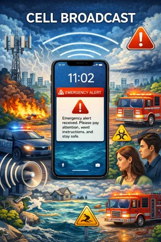 قابلیت Cell Broadcast